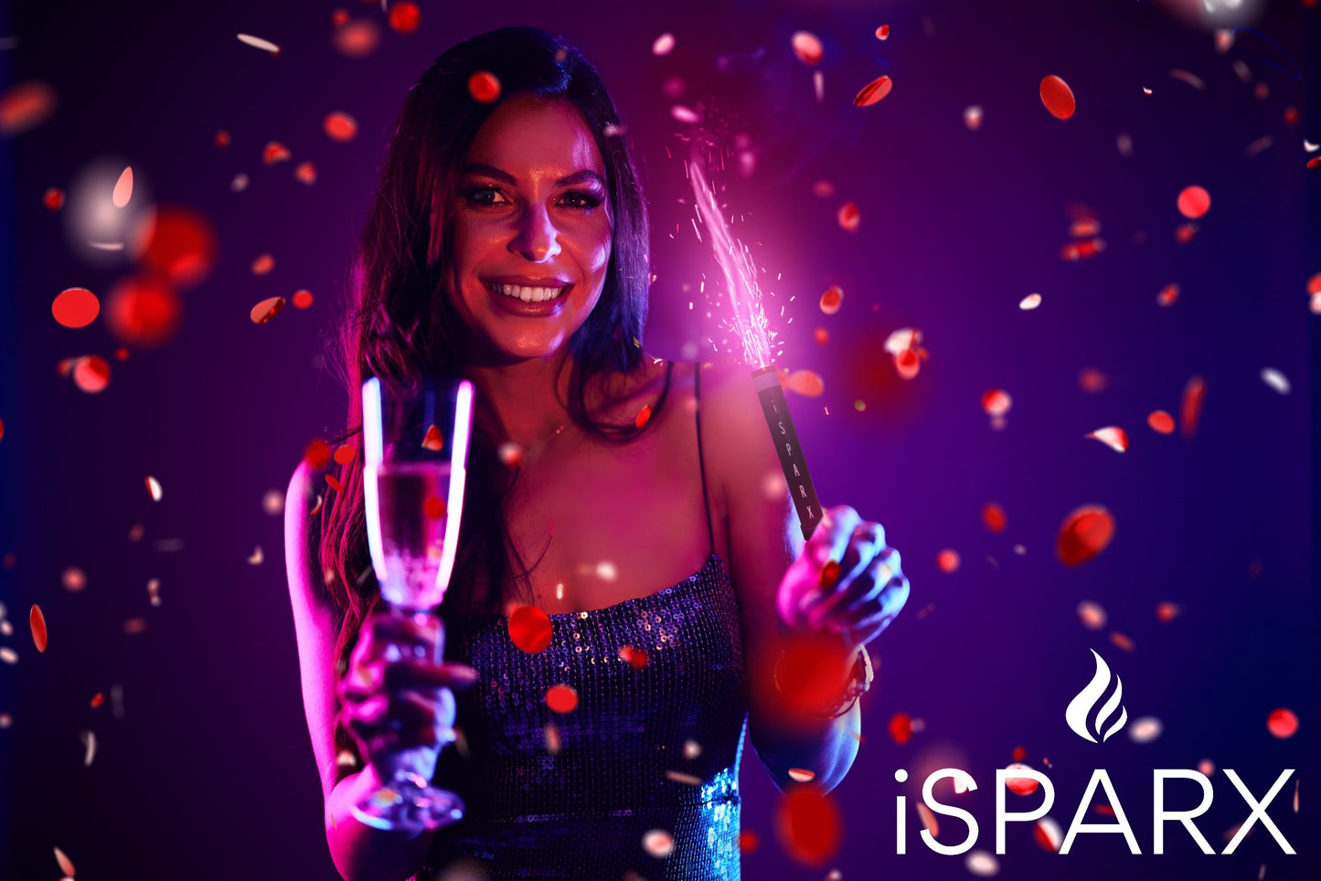 iSPARX Pink Sparklers - 15 Pack