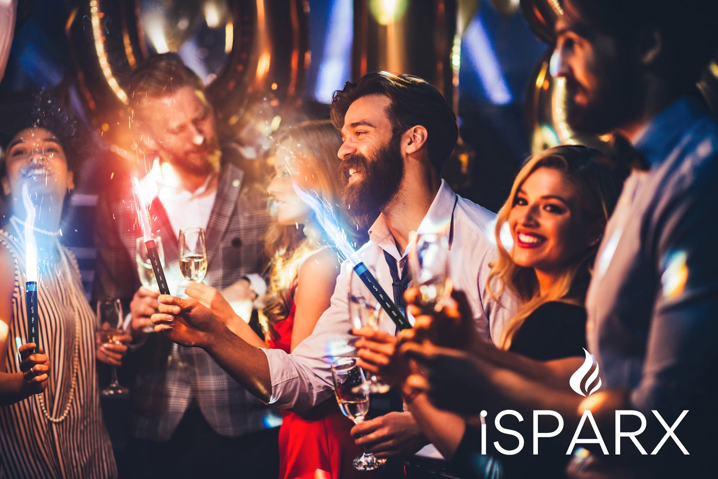 iSPARX Blue Sparklers - 15 Pack